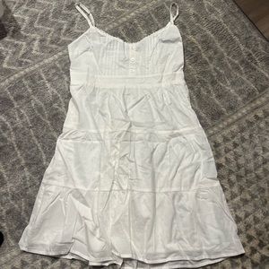 Hollister White Dress- Size Medium